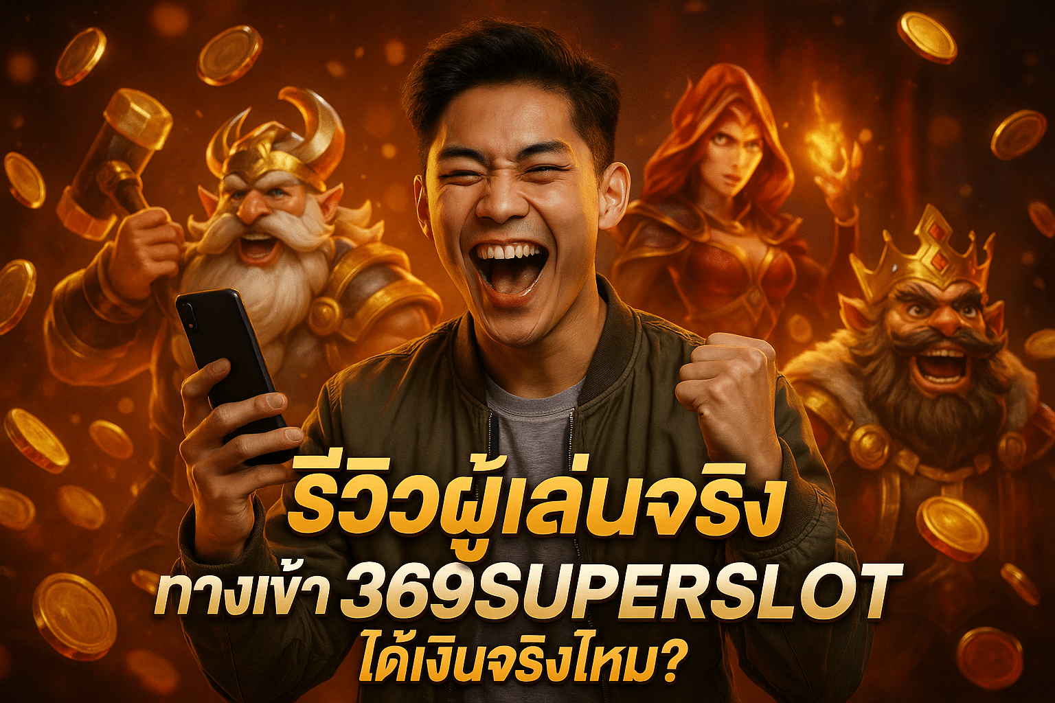 รีวิวผู้เล่นจริง ทางเข้า 369SUPERSLOT ได้เงินจริงไหม?