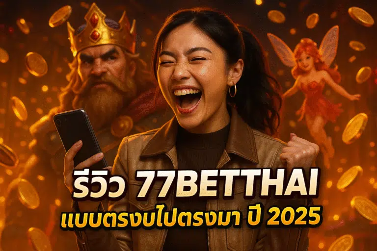 รีวิว 77BETTHAI แบบตรงไปตรงมา ปี 2025